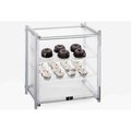 Cal Mil Plastics Cal-Mil One by One Self-Serve Display Case 20-1/2"W x 17"D x 22"H Silver 1145-S-74